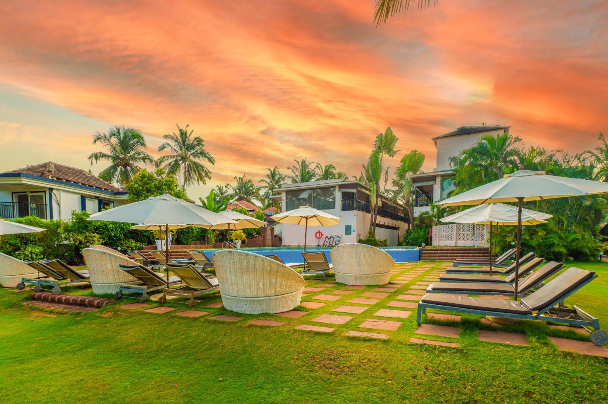 O Hotel Goa, Candolim Beach Exterior foto