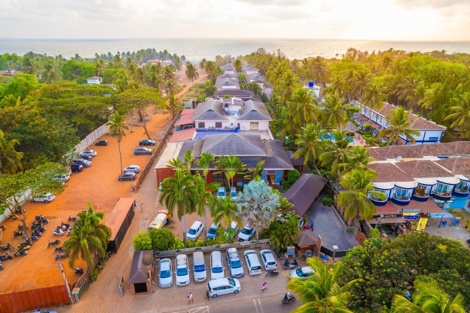 O Hotel Goa, Candolim Beach Exterior foto