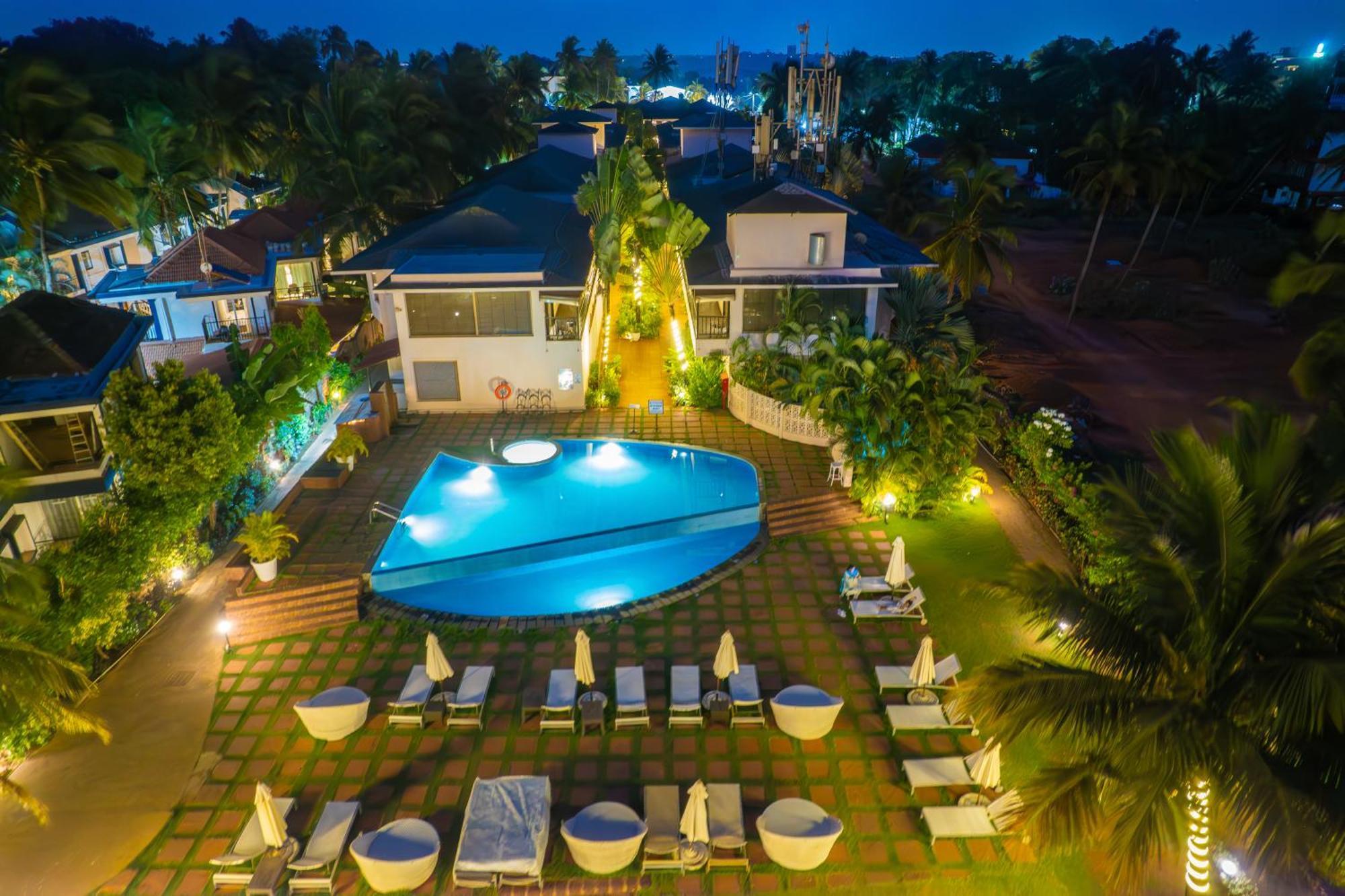 O Hotel Goa, Candolim Beach Exterior foto